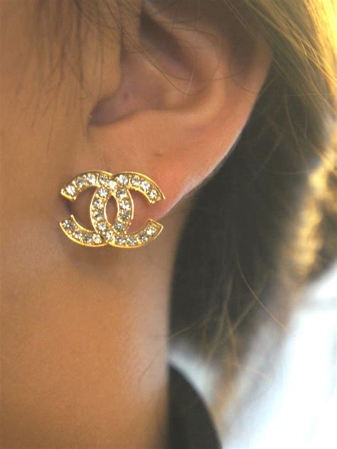 chanel inspired earings